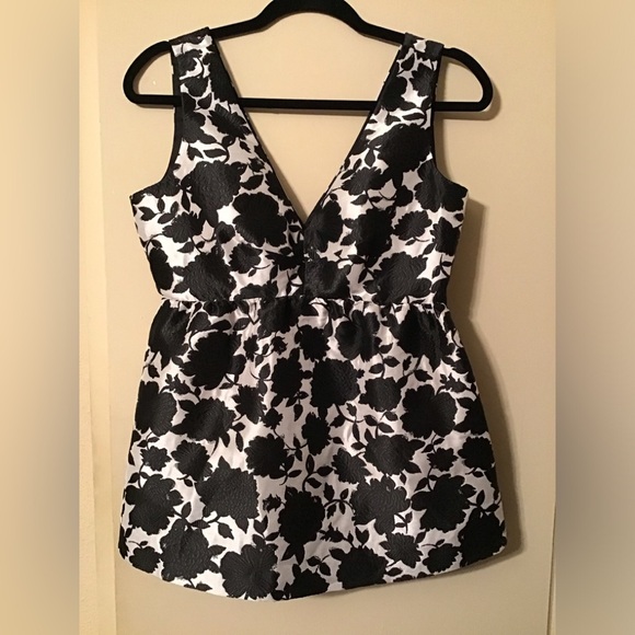 NWT Kate Spade Floral Soirée top medium - Picture 1 of 4